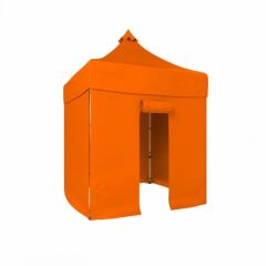 CLK 2x2 Katlanabilir Tente Gazebo Portatif Çadır 3 Yan Kapalı 1 Kapılı
