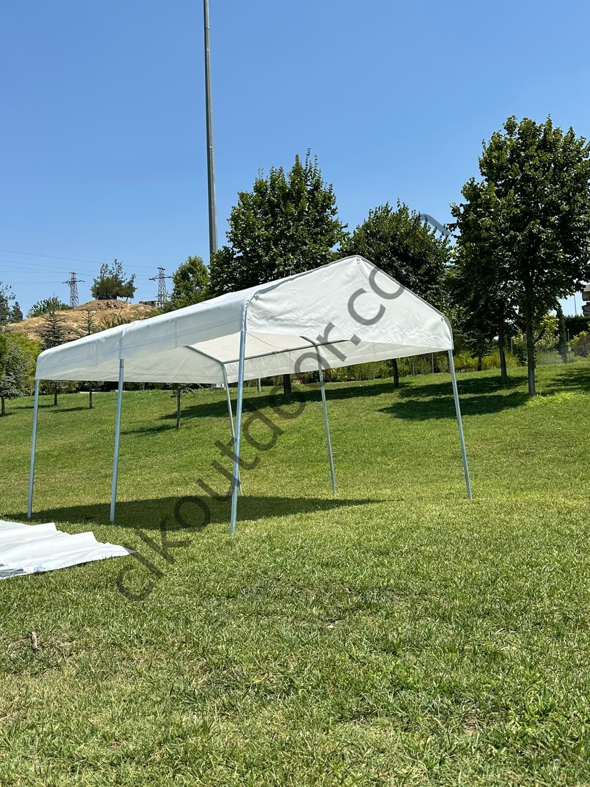 CLK 3x4 Metre Kamelya Bahçe Tentesi Kamp Karavan Kış Bahçesi Branda