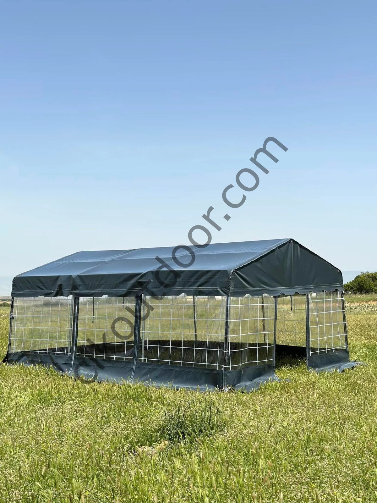 CLK 4x8 Metre Kamelya Bahçe Tentesi Kış Bahçesi Branda